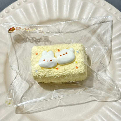 Bear Bunny Toast Squishy