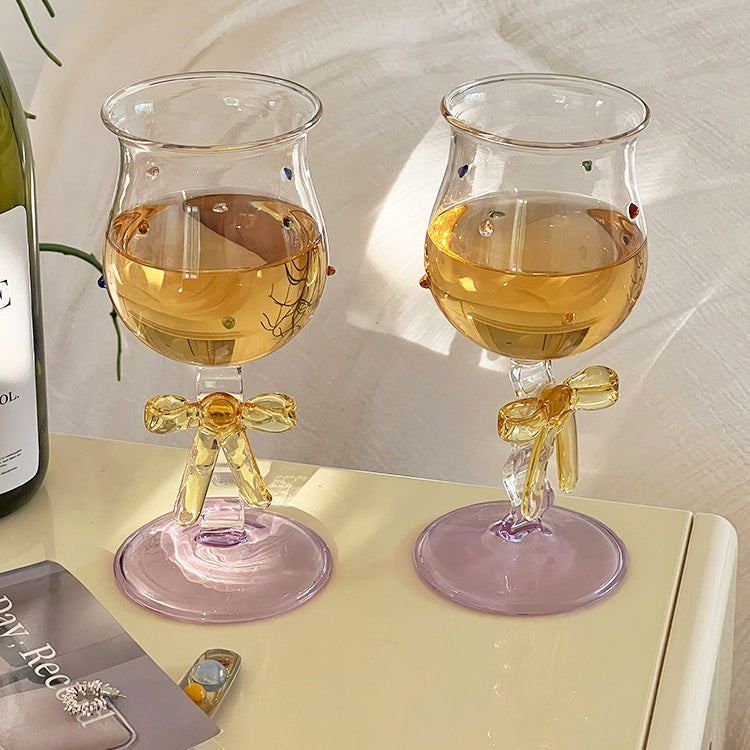 Bowknot Glass Stemware