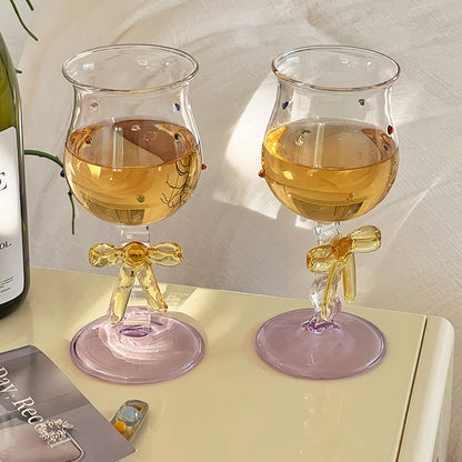 Bowknot Glass Stemware