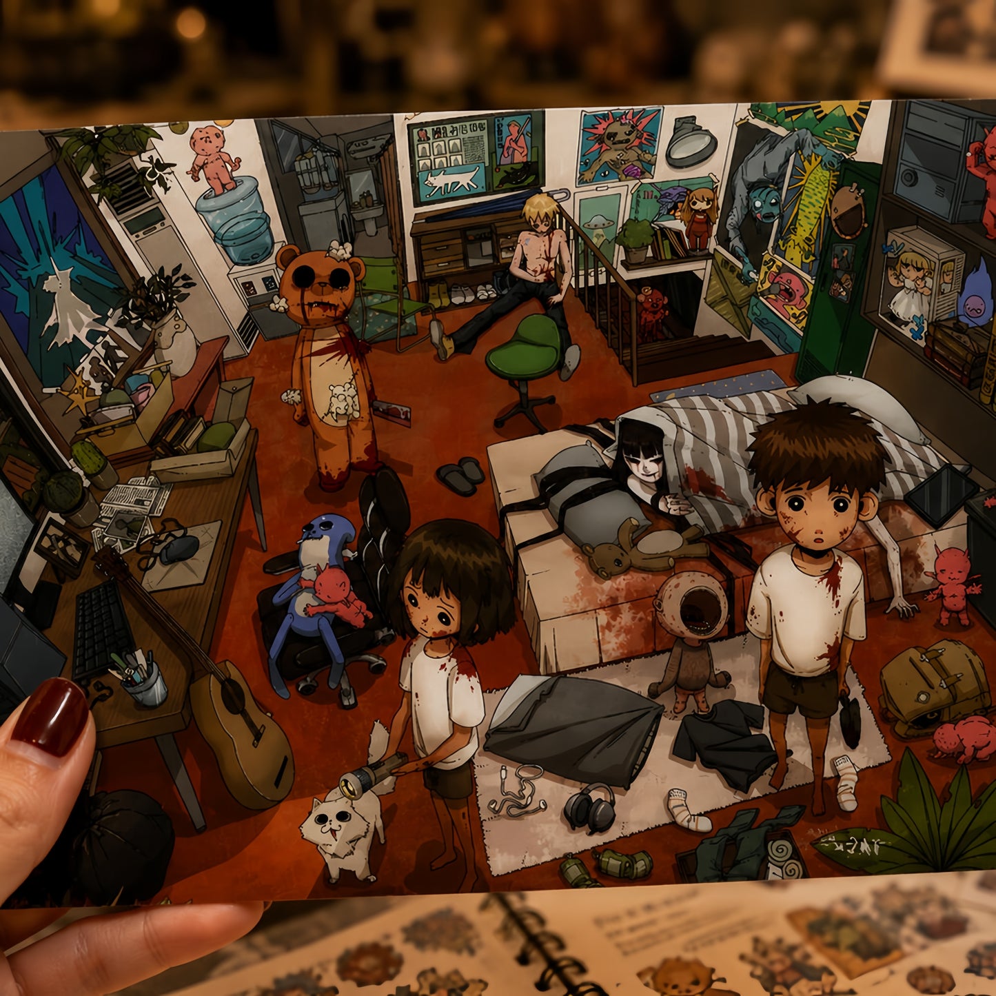 Supernatural Secret Room 3D Sticker