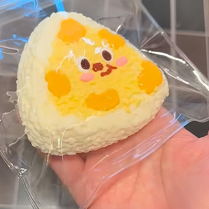 Butter Bear Rice Ball Squishy