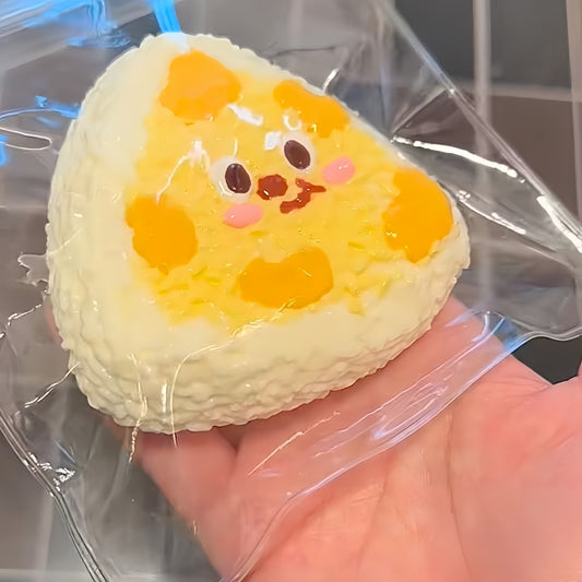 Butter Bear Rice Ball Squishy