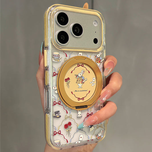 Poker Rabbit Acrylic Phone Case