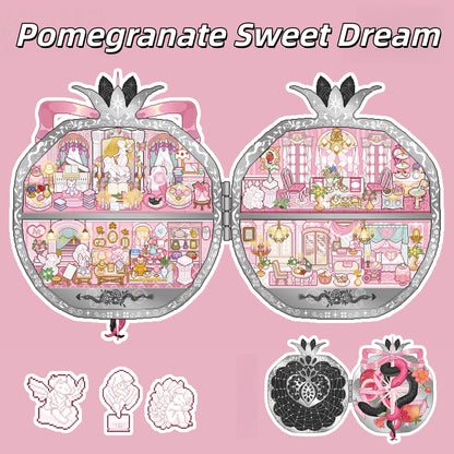 Paper Fairytale 3D Sticker | 2 Cute Miniature Scenes