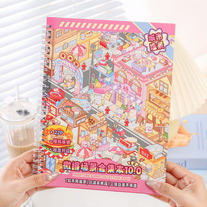 Holiday Leisure 3D Sticker Book