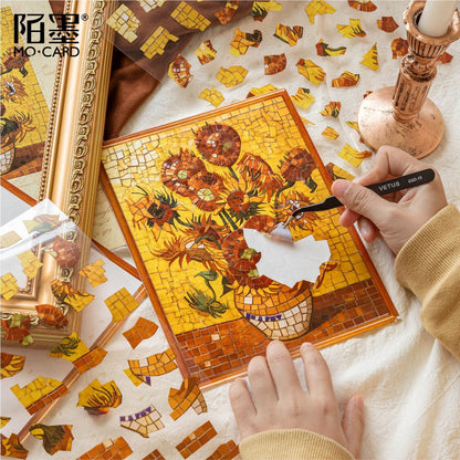 An Art Gallery 3D Sticker | 4 Cute Miniature Scenes