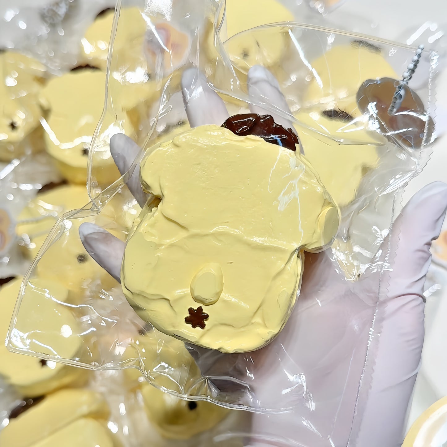 Pudding Dog Baguette Squishy