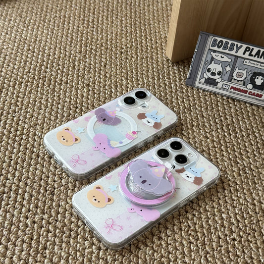 Koala Magnetic Stand Acrylic Phone Case