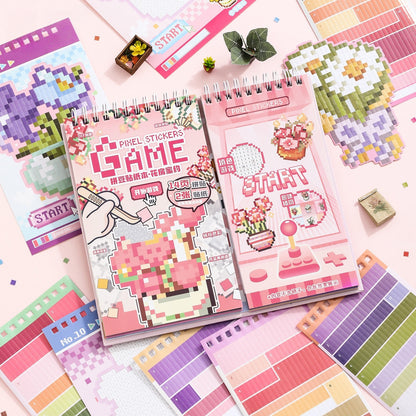 Pixel Bead Game Machine 3D Sticker Book