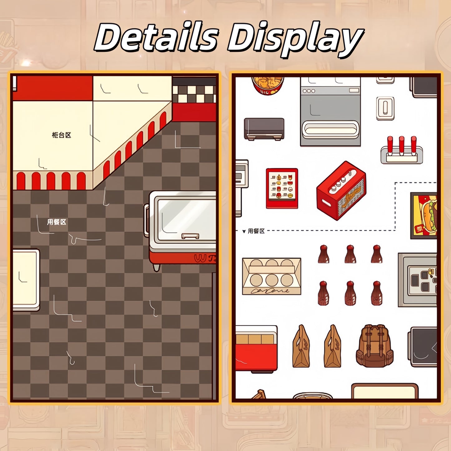Shopkeeper for a Day 3D Sticker Book