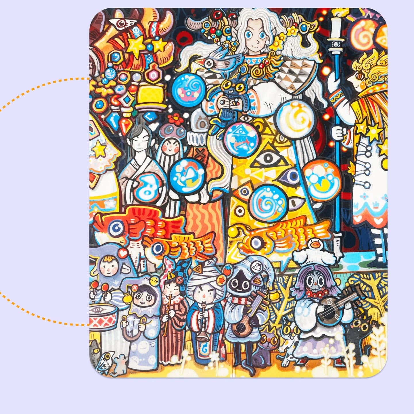 The Corner of the World 3D Sticker | 2 Cute Miniature Scenes