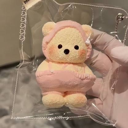 Hands-in-Pockets Bear Squishy