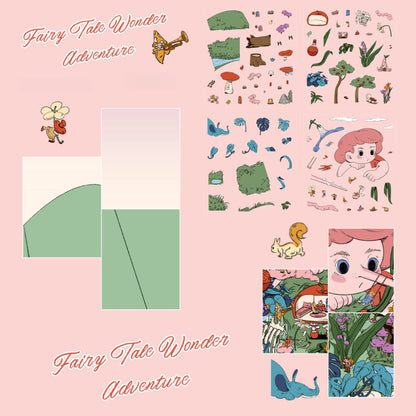 Fairy Tale Wonder Adventure 3D Sticker