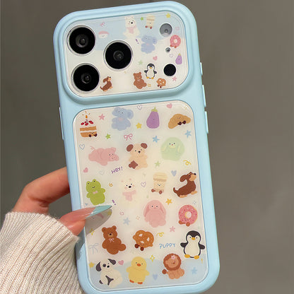 Baby Blue Little Animal Acrylic Phone Case