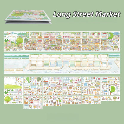Fantasy Dream 3D Sticker | 3 Cute Miniature Scenes