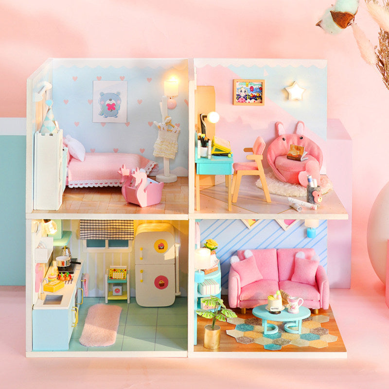 Sunshine Living Room DIY Miniature House - English Instructions