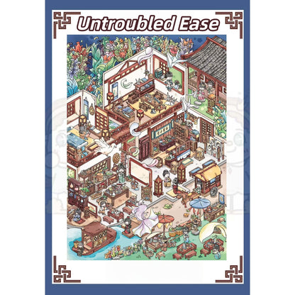 Strange Tales 3D Sticker | 2 Cute Miniature Scenes