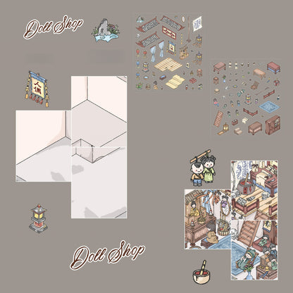 Doll Shop 3D Sticker