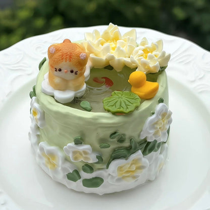 Orange Summer Cake Squishy