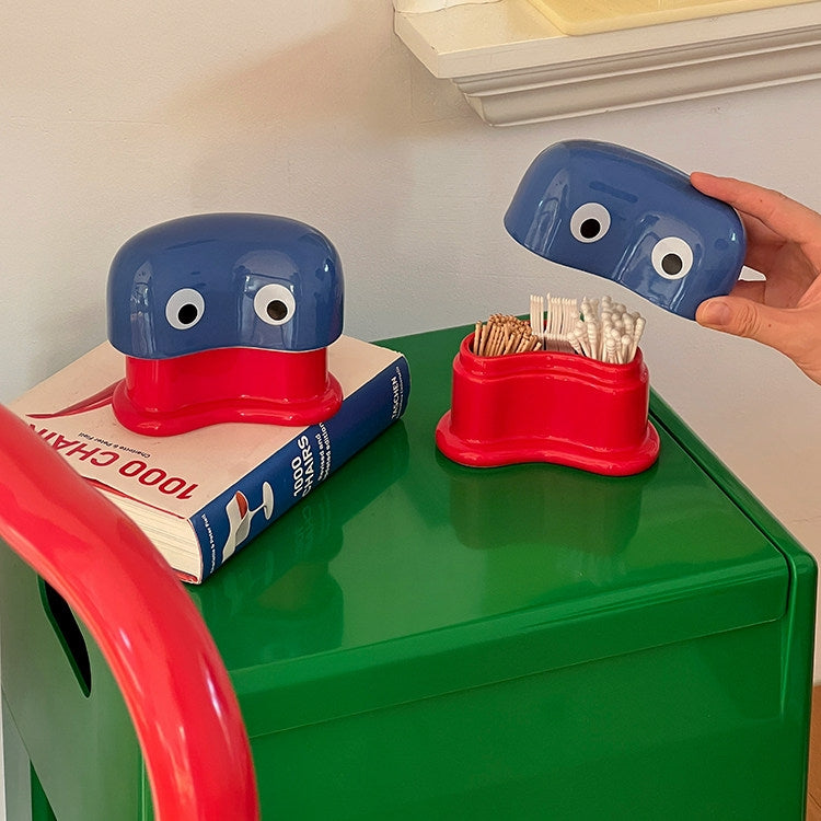 Big Eye-Shaped Dental Floss Organizer Box