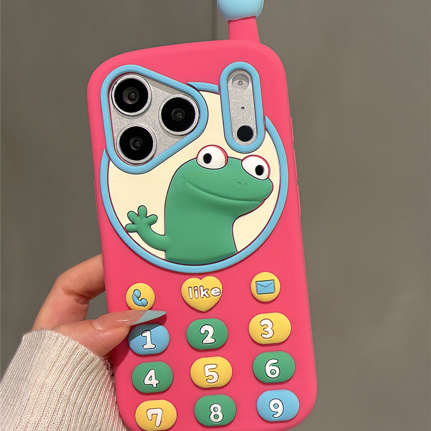 Lizard Brick Phone Silicone Phone Case