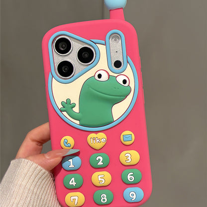Lizard Brick Phone Silicone Phone Case