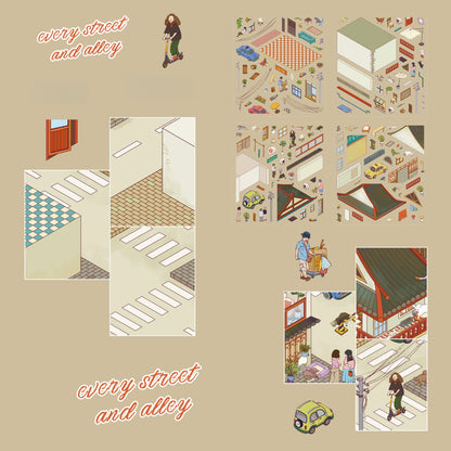 Every Street and Alley 3D Sticker