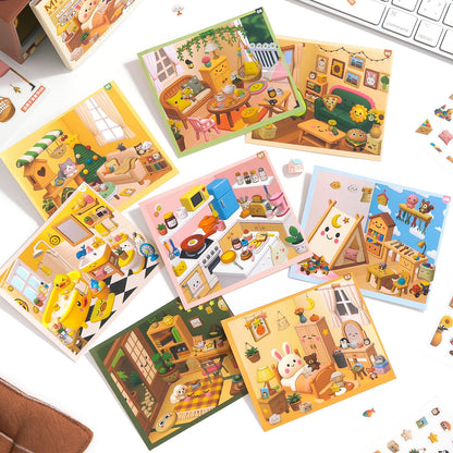 My Ideal Home 3D Sticker Book