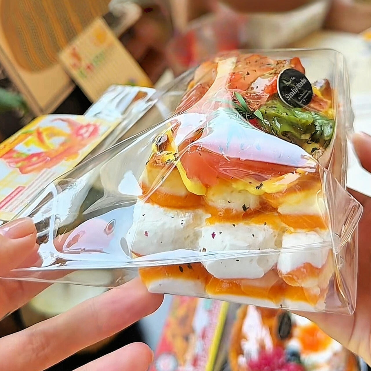 Salmon Lasagna Bread Tiramisu Squishy