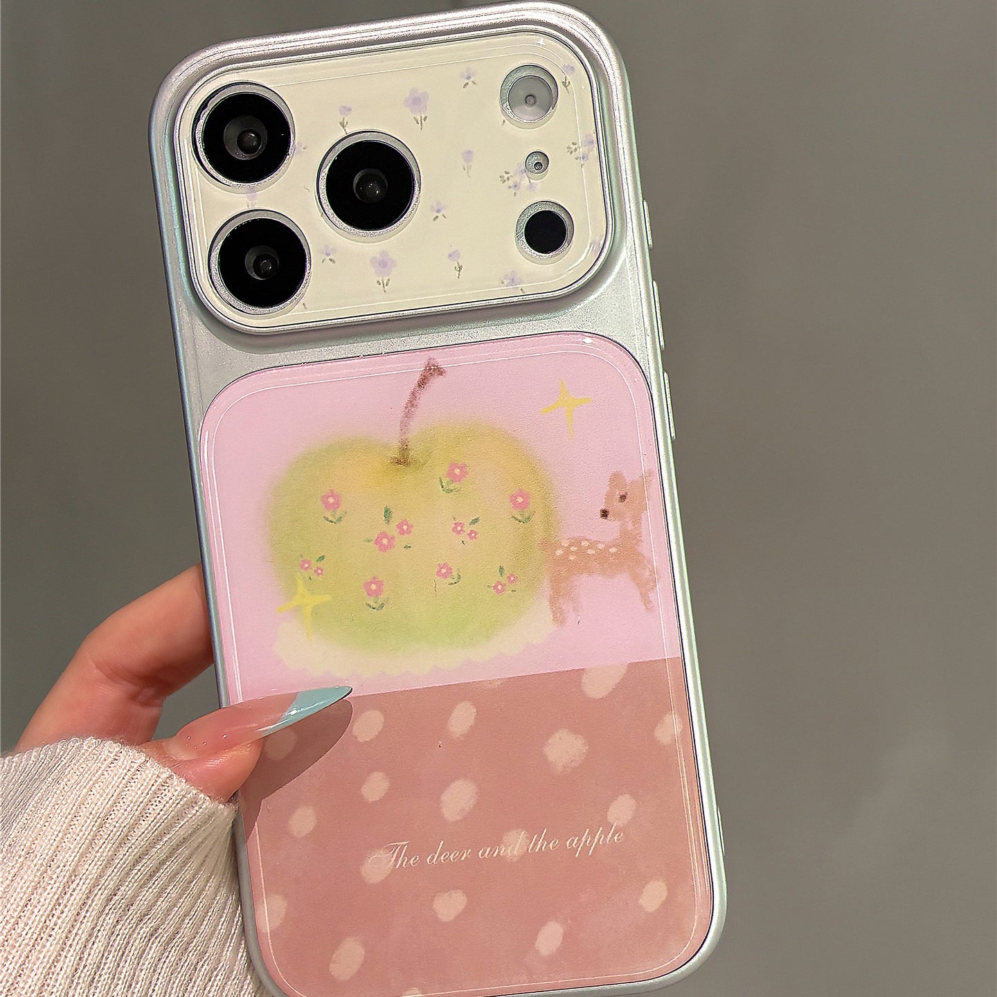 Apple & Fawn Acrylic Phone Case