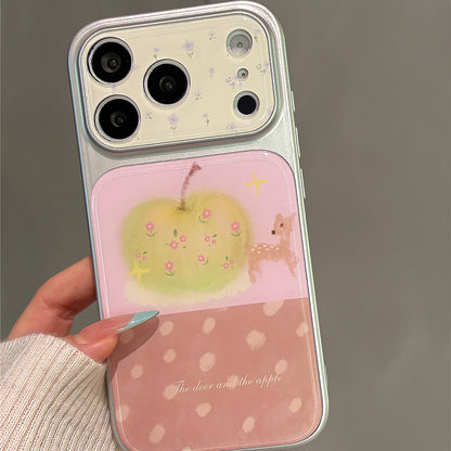 Apple & Fawn Acrylic Phone Case