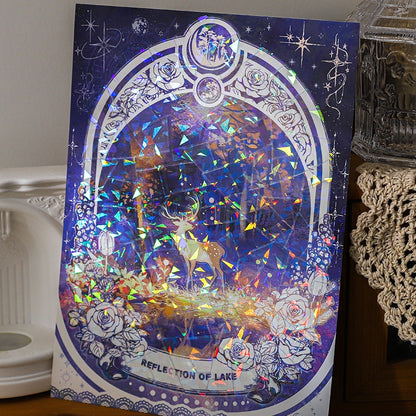 Void Dream Memories 3D Sticker | 3 Cute Miniature Scenes