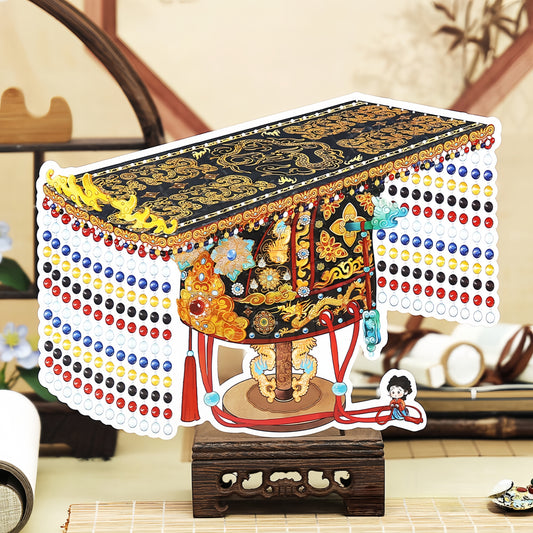 Cultural Relics Restoration 3D Sticker | 2 Cute Miniature Scenes