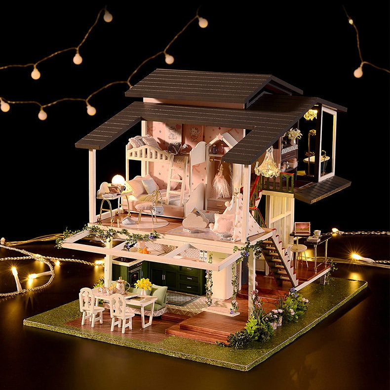 Monet Garden DIY Miniature House - English Instructions