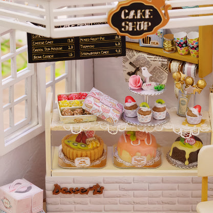 Cake Shop DIY Miniature House - English Instructions