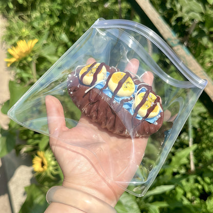 Salted Caramel Cocoa Loaf Squishy