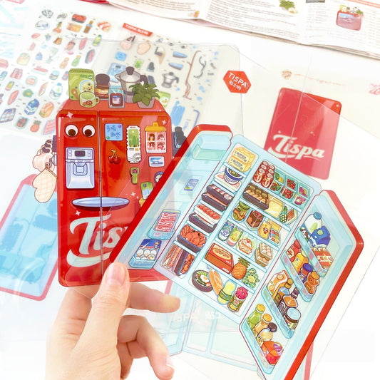 Mystery of Machines 3D Sticker | 2 Cute Miniature Scenes