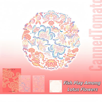 Year of Blessings 3D Sticker | 2 Cute Miniature Scenes