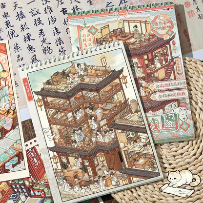 Streetside Stories 3D Sticker Book