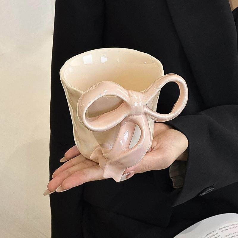 Bowknot Ceramic Mug