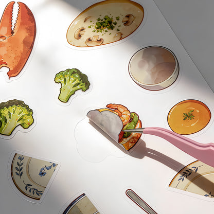 Culinary Director 3D Sticker Book