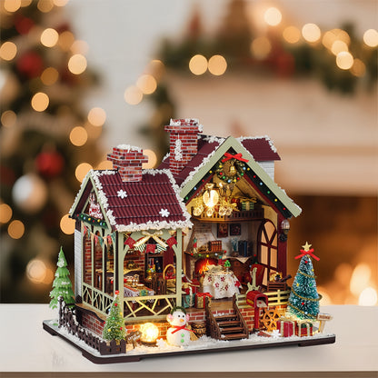 Holy Night Warm Pavilion DIY Miniature House - English Instructions