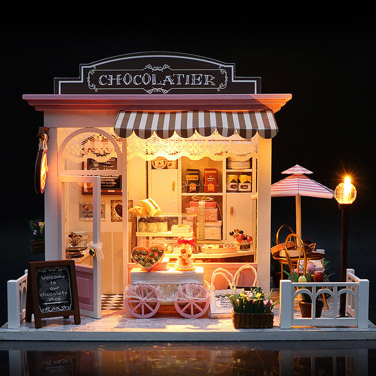 Cake Dessert House DIY Miniature House - English Instructions