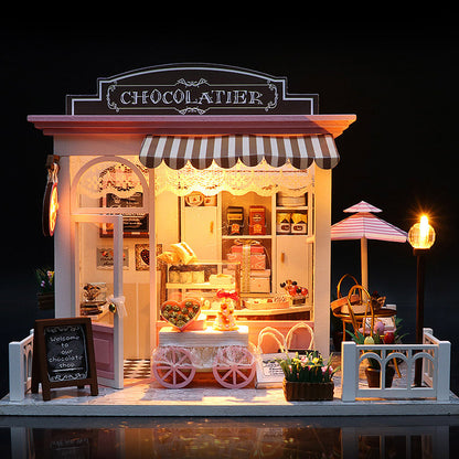 Cake Dessert House DIY Miniature House - English Instructions