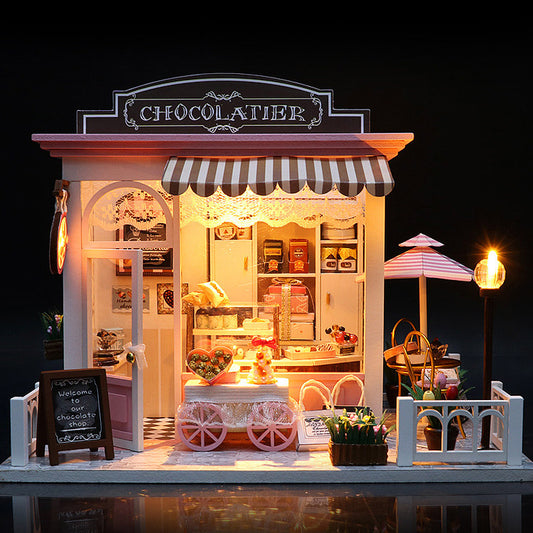 Cake Dessert House DIY Miniature House - English Instructions