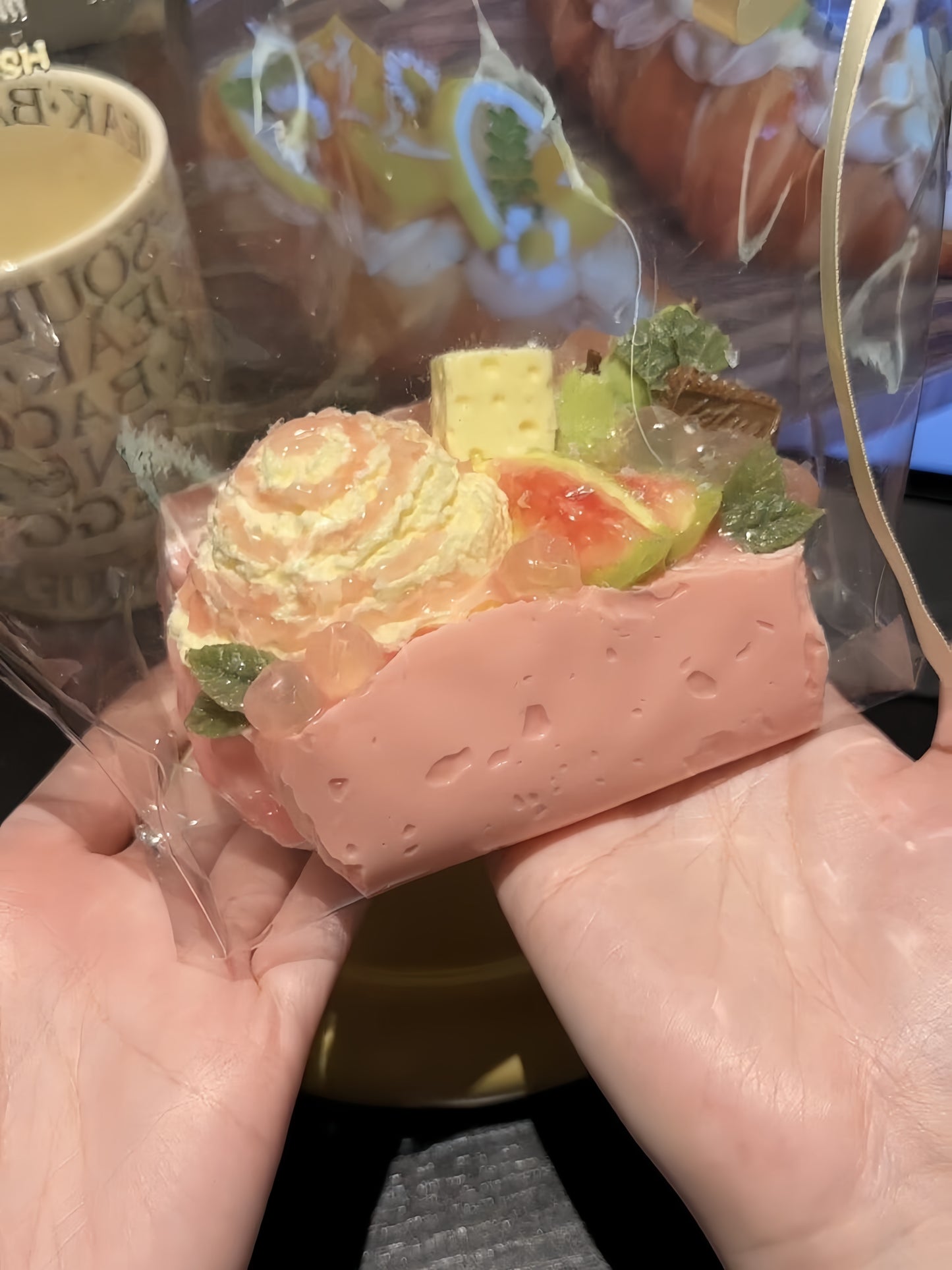 Fig Ice Cream Sandwich Squishy