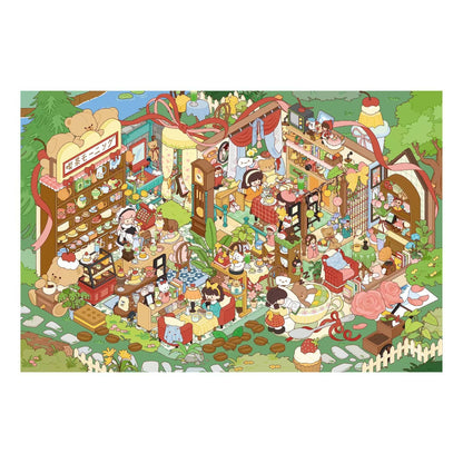 Leisure Daily 3D Sticker | 2 Cute Miniature Scenes