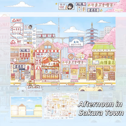 Secret Corners 3D Sticker | 3 Cute Miniature Scenes