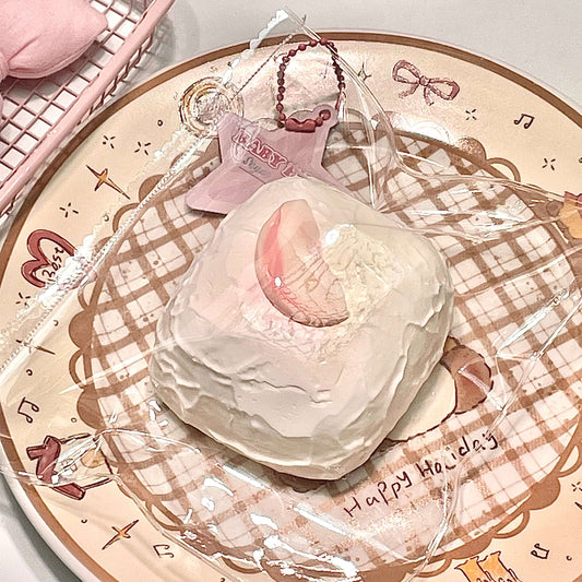 Peach Milk Puff Squishy