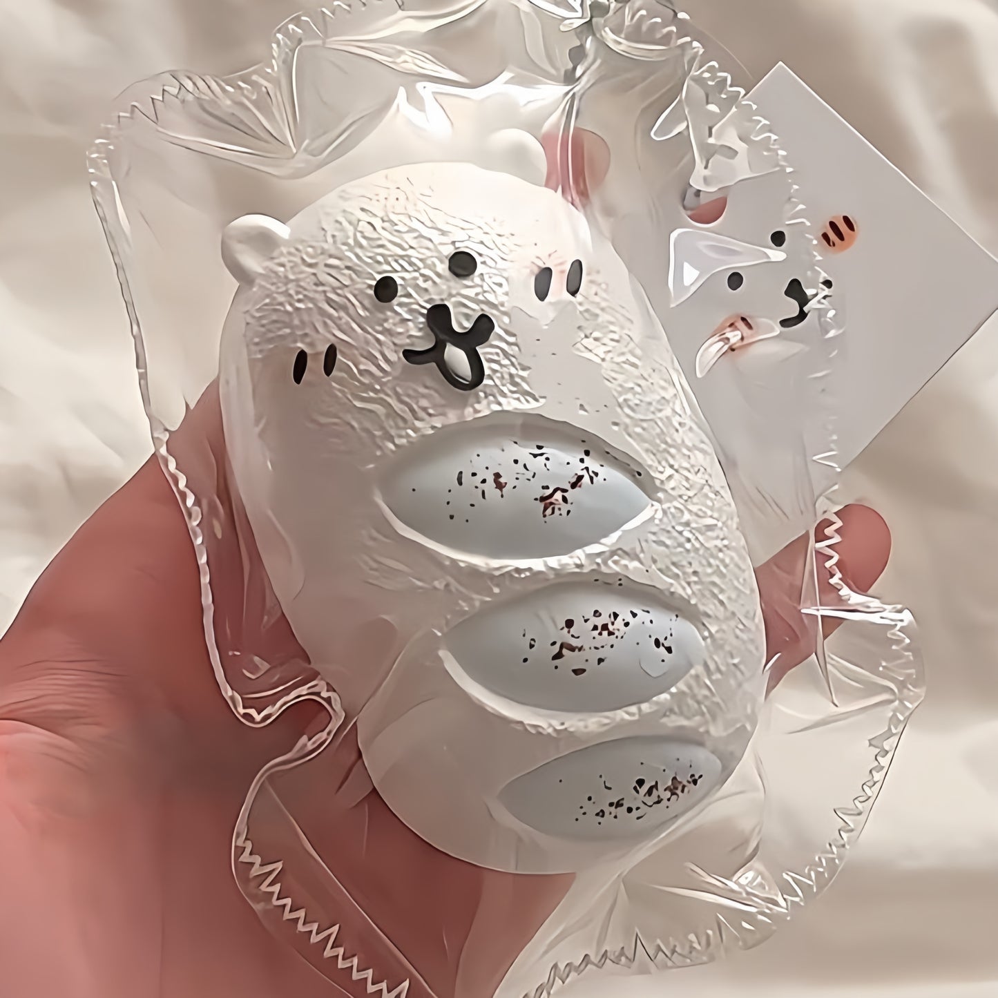 Sea Salt Bear Baguette Squishy